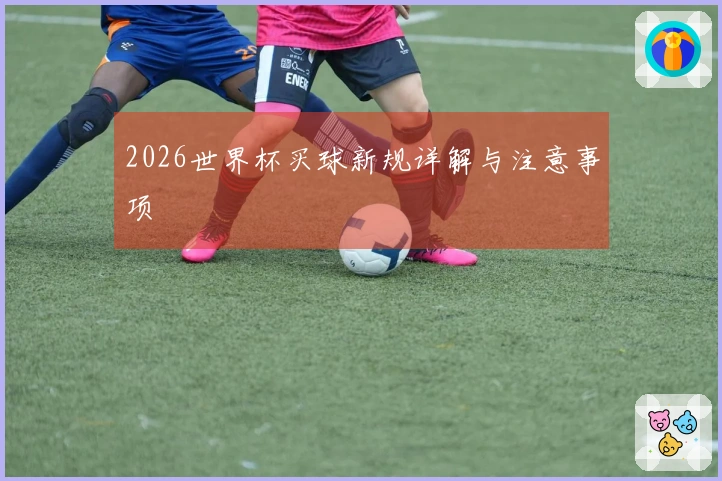 2026世界杯买球新规详解与注意事项